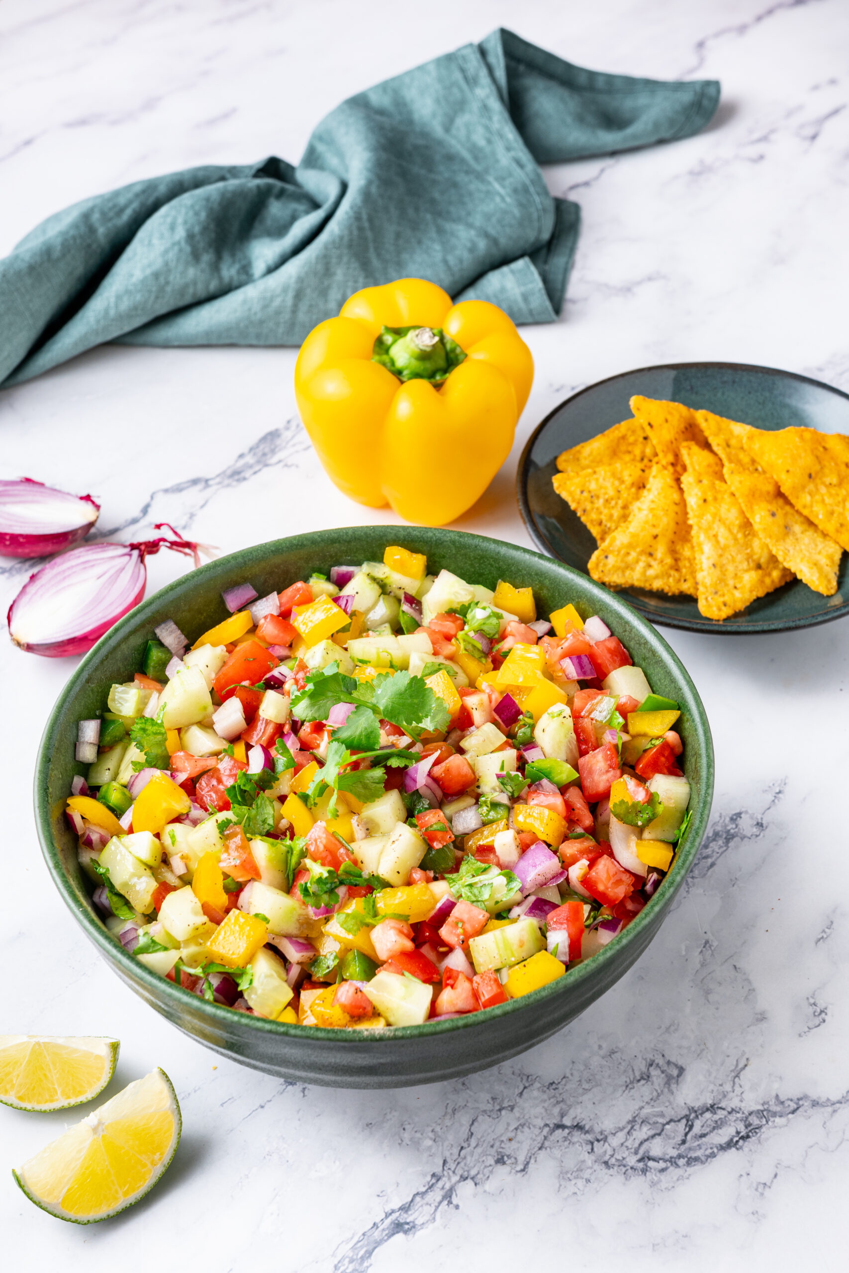 Cucumber Salsa - bakedbree