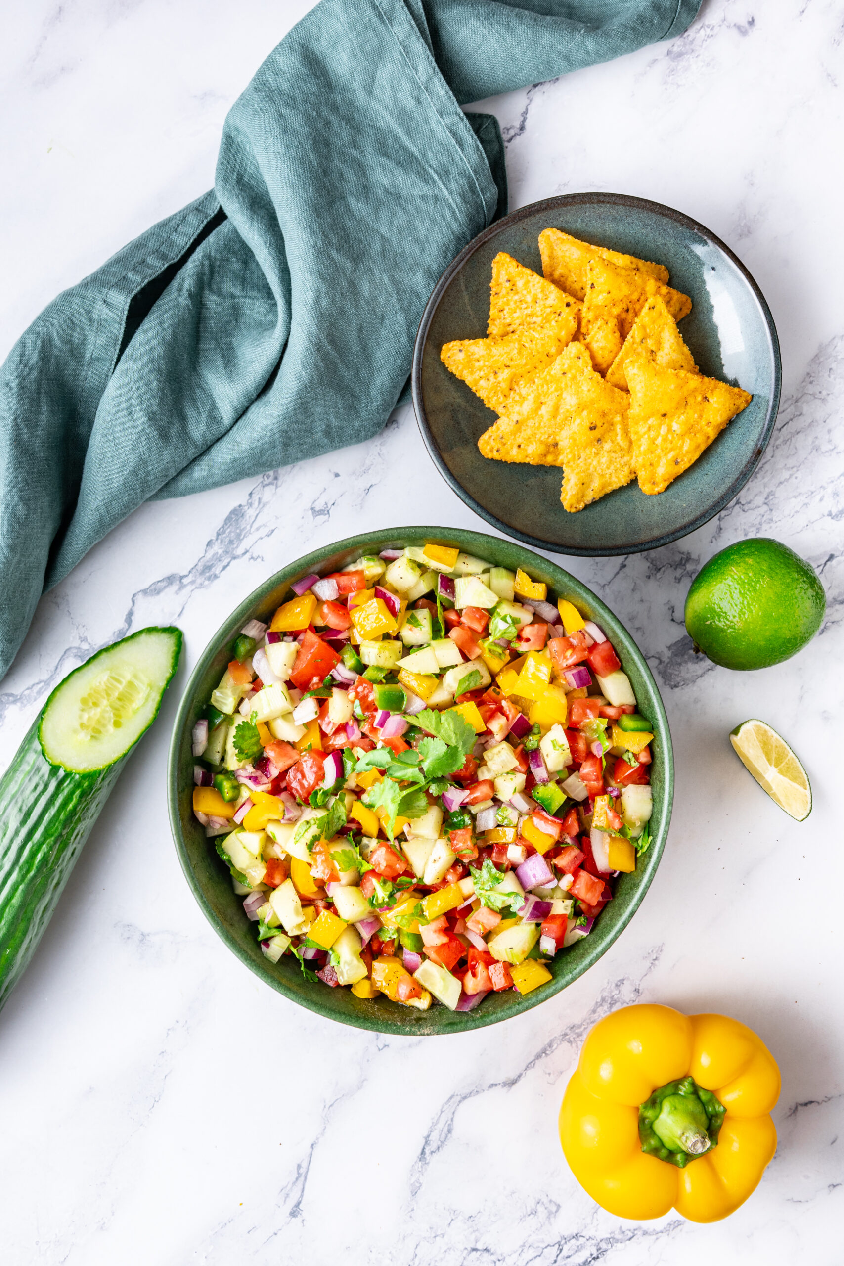 Cucumber Salsa - bakedbree