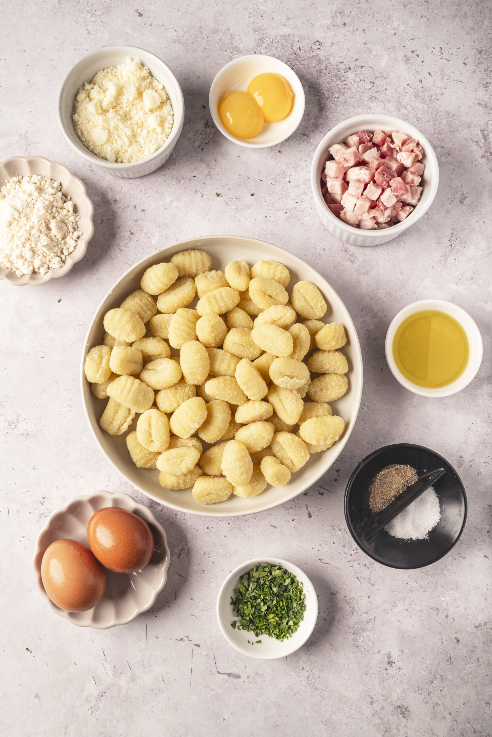 Gnocchi Carbonara - bakedbree