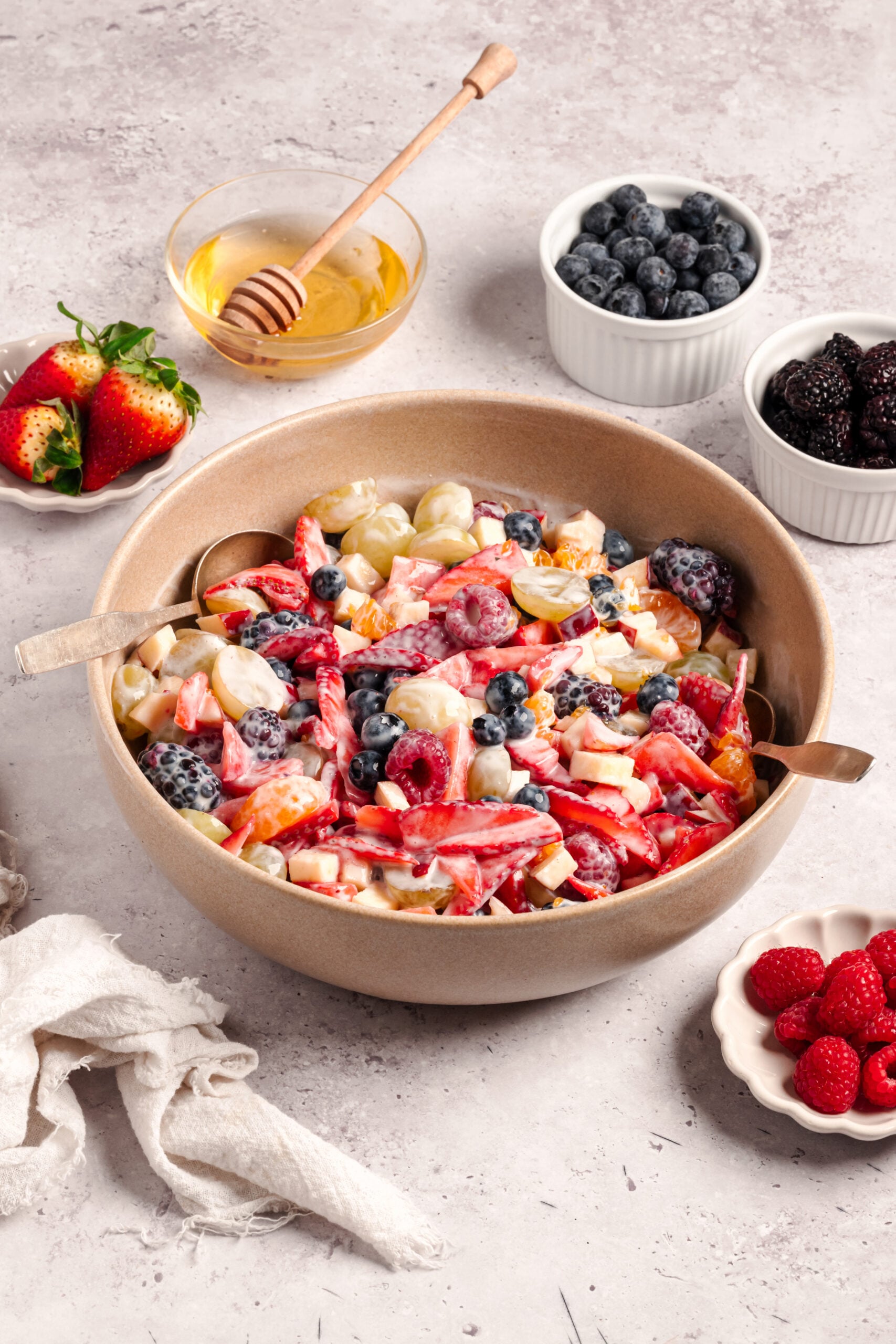 Easter Fruit Salad - bakedbree