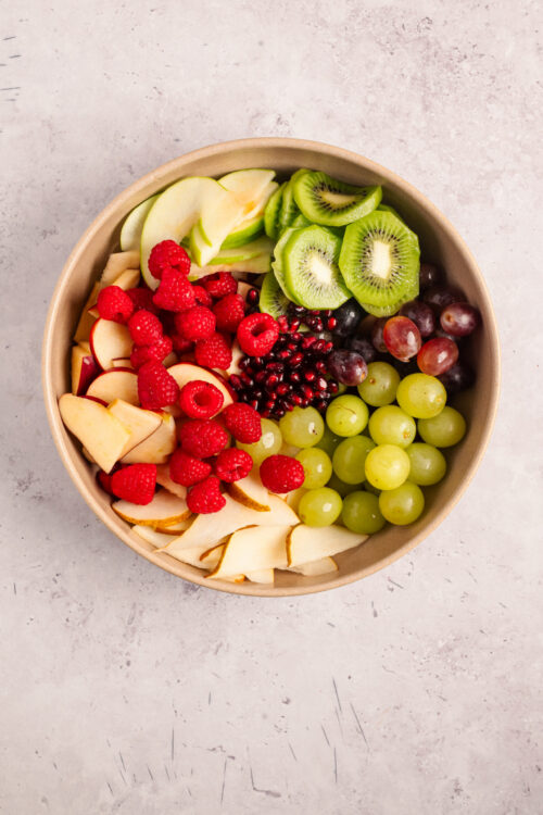 Christmas Fruit Salad step 1